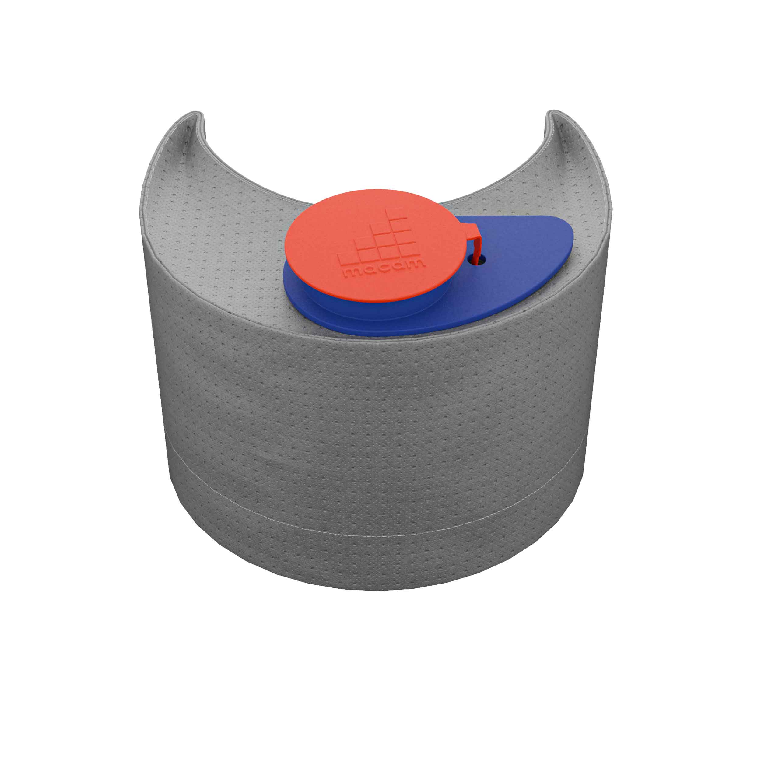 Reusable dust bag for Nilfisk Buddy II 12, 12 UK and 12 AUS/NZ vacuum - front view